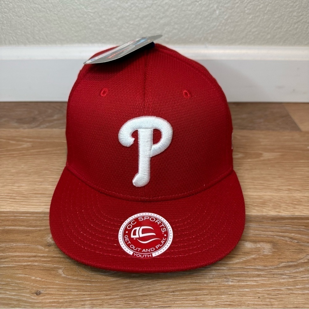NWT OC Sports MLB Philadelphia Phillies Youth Adjustable Hat